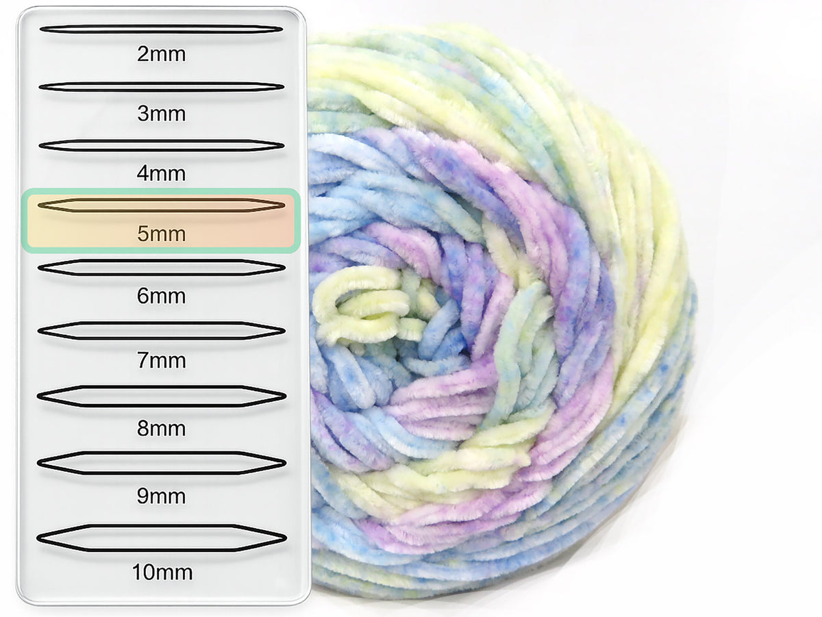 Chenille Splash Light Yellow, Light Blue, Light Green, Light Lilac fnt2-84880