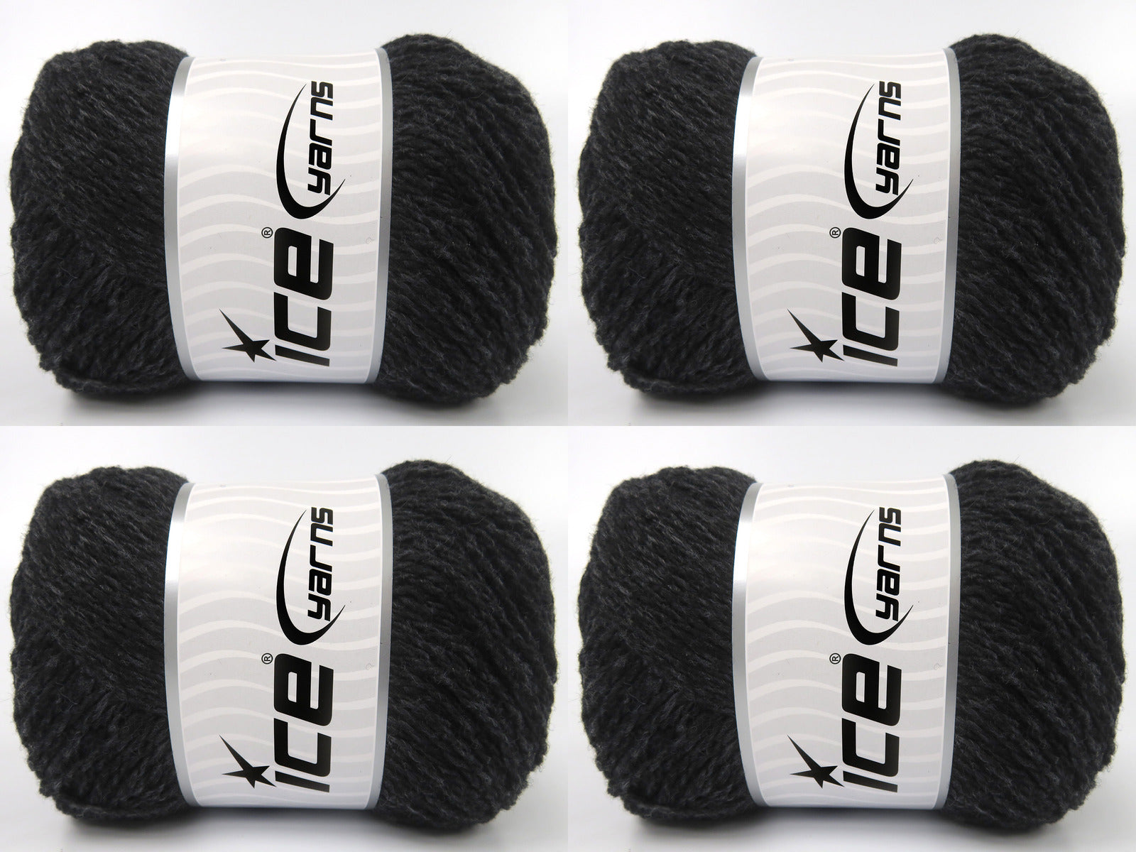 Recycled Wool Anthracite Black fnt2-84886