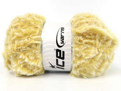 Bunny Fur Light Gold, White fnt2-84892