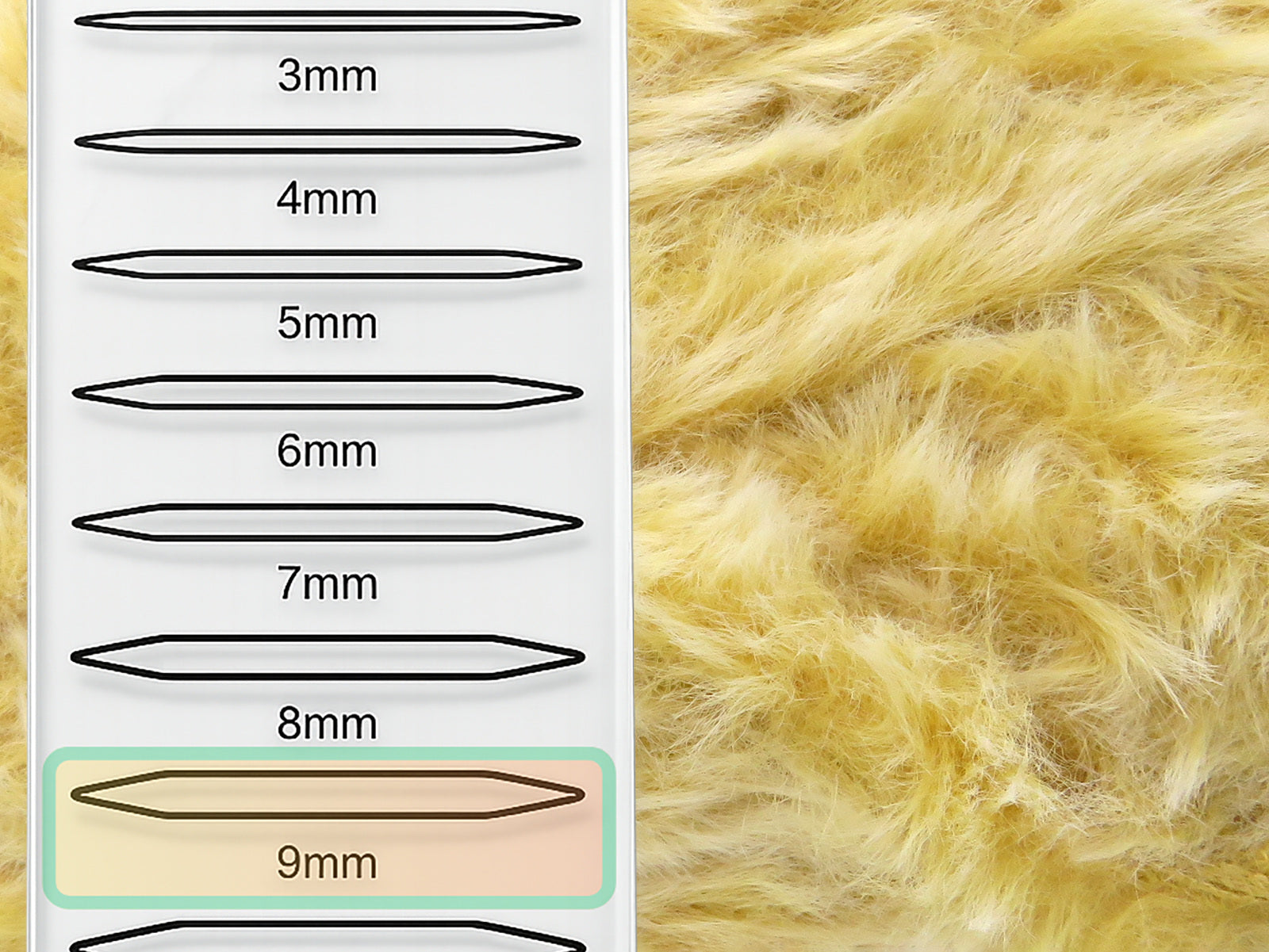 Bunny Fur Light Gold, White fnt2-84892