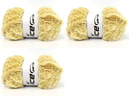 Bunny Fur Light Gold, White fnt2-84892