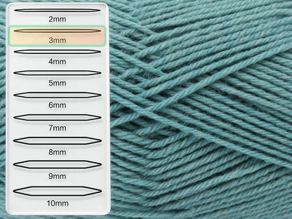 Sock Unicolor Ocean Green fnt2-84898
