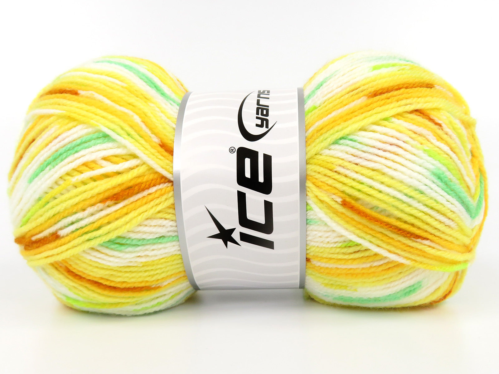 Print Baby Green Shades, Yellow Shades, Gold, White fnt2-84909