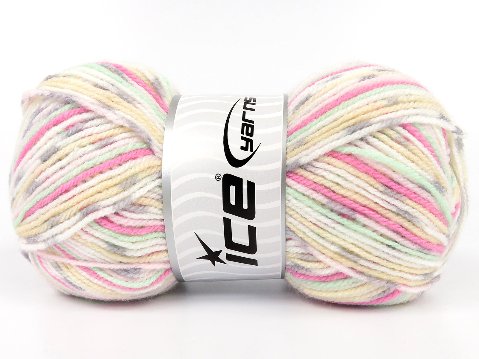 Print Baby Grey, Green, Cream, Pink, White fnt2-84911