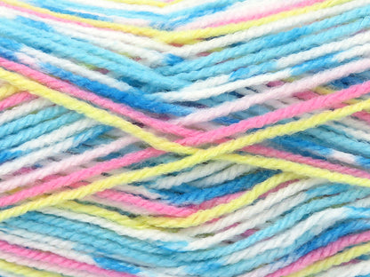 Print Baby Turquoise Shades, Pink Shades, Yellow, White fnt2-84913