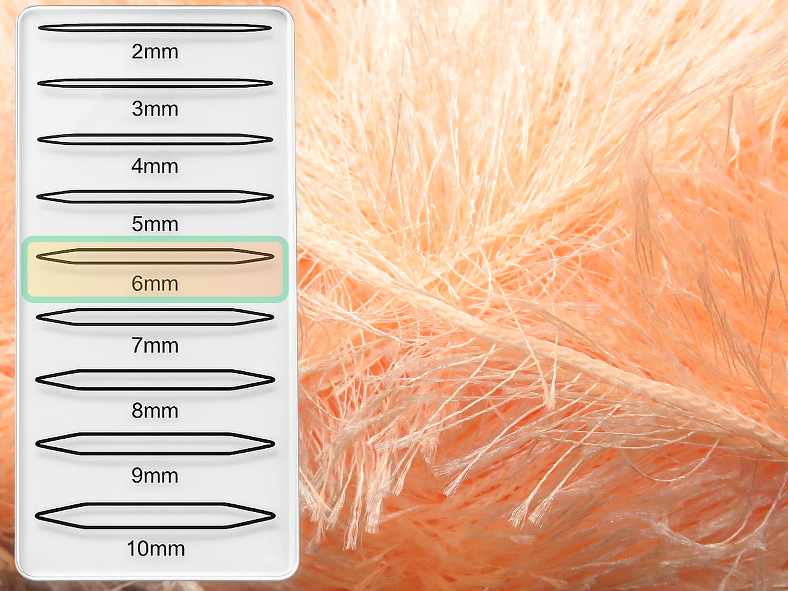 Eyelash 100gr Neon Orange fnt2-84928