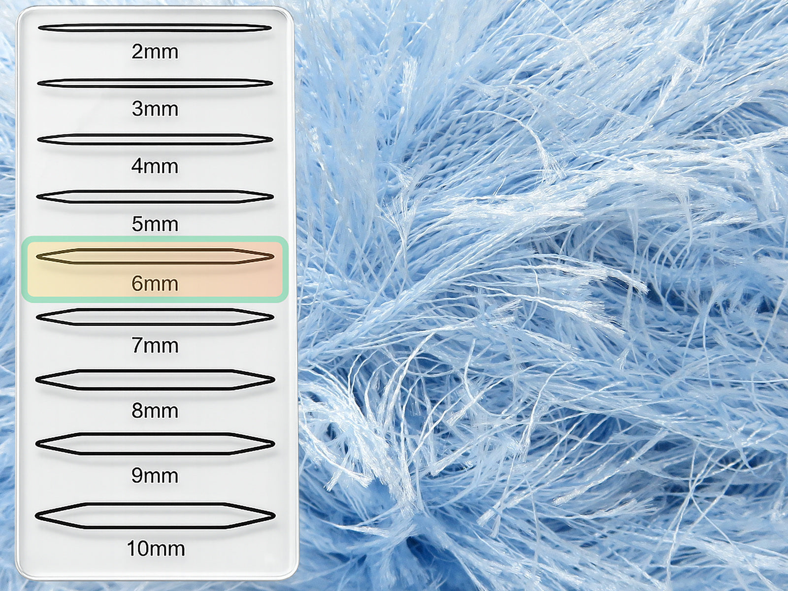 Eyelash 100gr Baby Blue fnt2-84931
