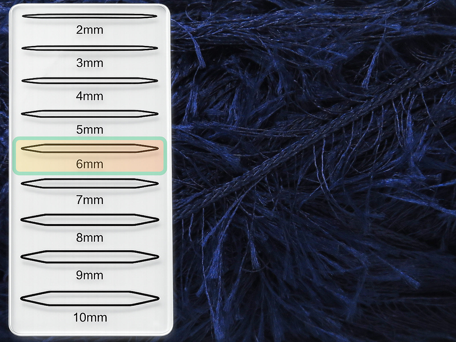 Eyelash 100gr Navy fnt2-84932