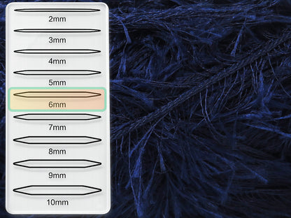 Eyelash 100gr Navy fnt2-84932