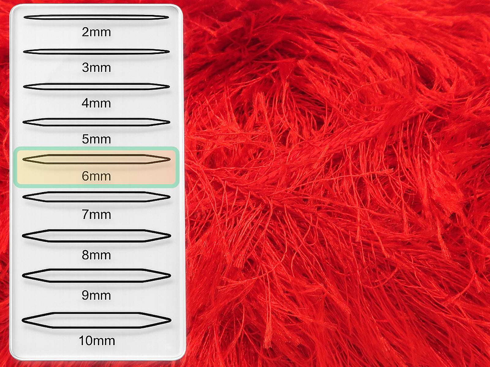 Eyelash 100gr Bright Red fnt2-84935