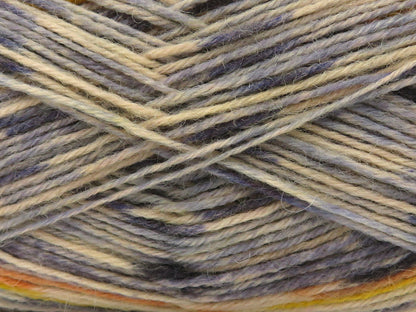 Sock Design Grey Shades, Blue Shades, Gold Shades, Camel fnt2-84936