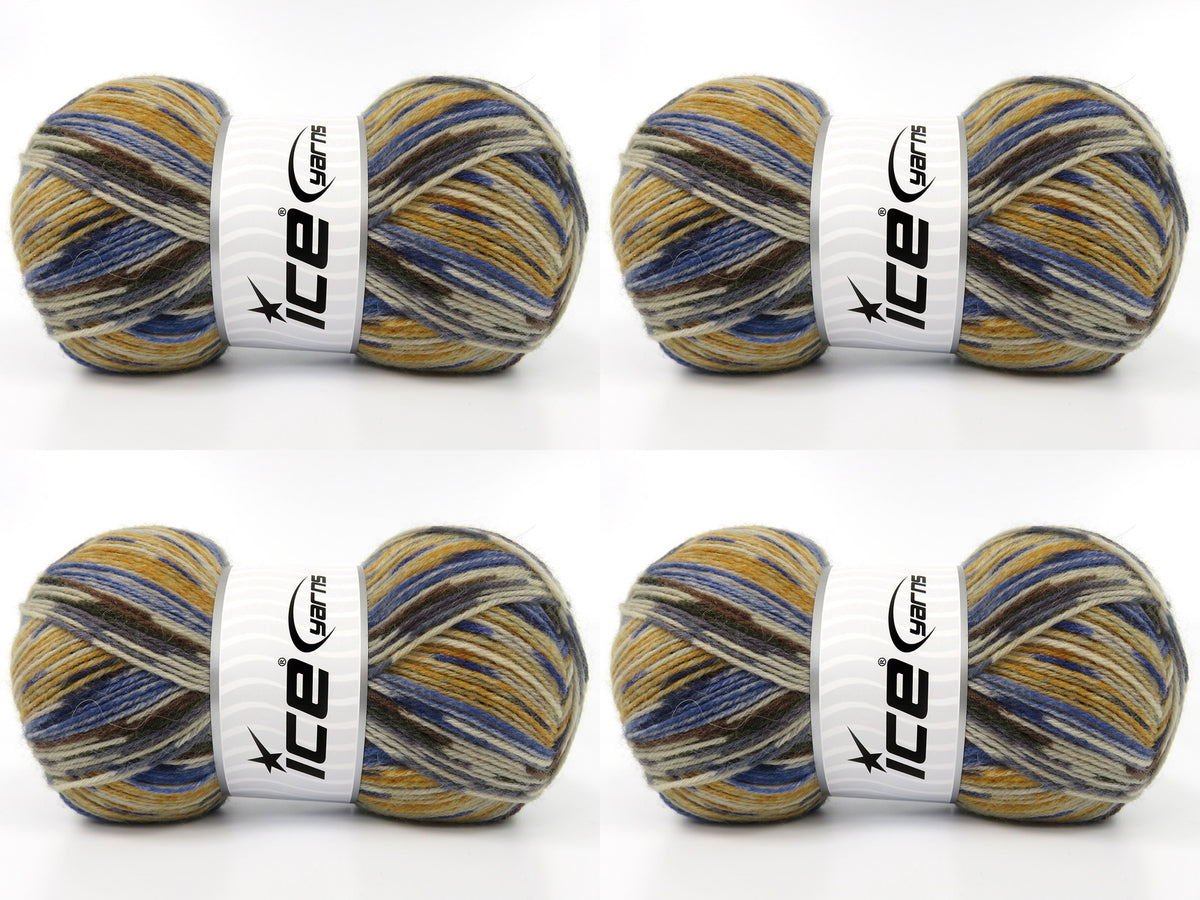 Sock Design Brown Shades, Grey Shades, Black, Gold fnt2-84939