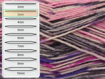 Sock Design Purple Shades, Grey Shades, Pink Shades fnt2-84943