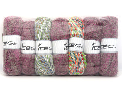Self Striping Yarns Mixed Lot fnt2-84988