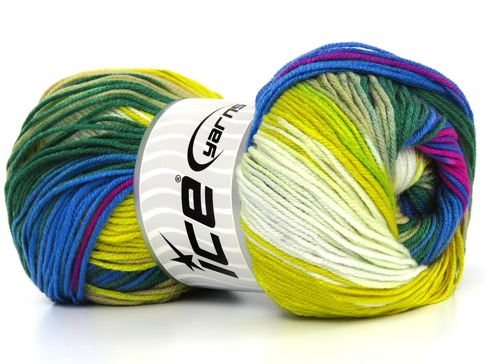 Langham Green, Yellow, Blue, Beige, White, Fuchsia fnt2-85004