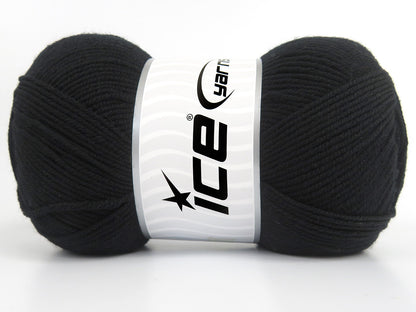 Justin Merino Extrafine Black fnt2-85010