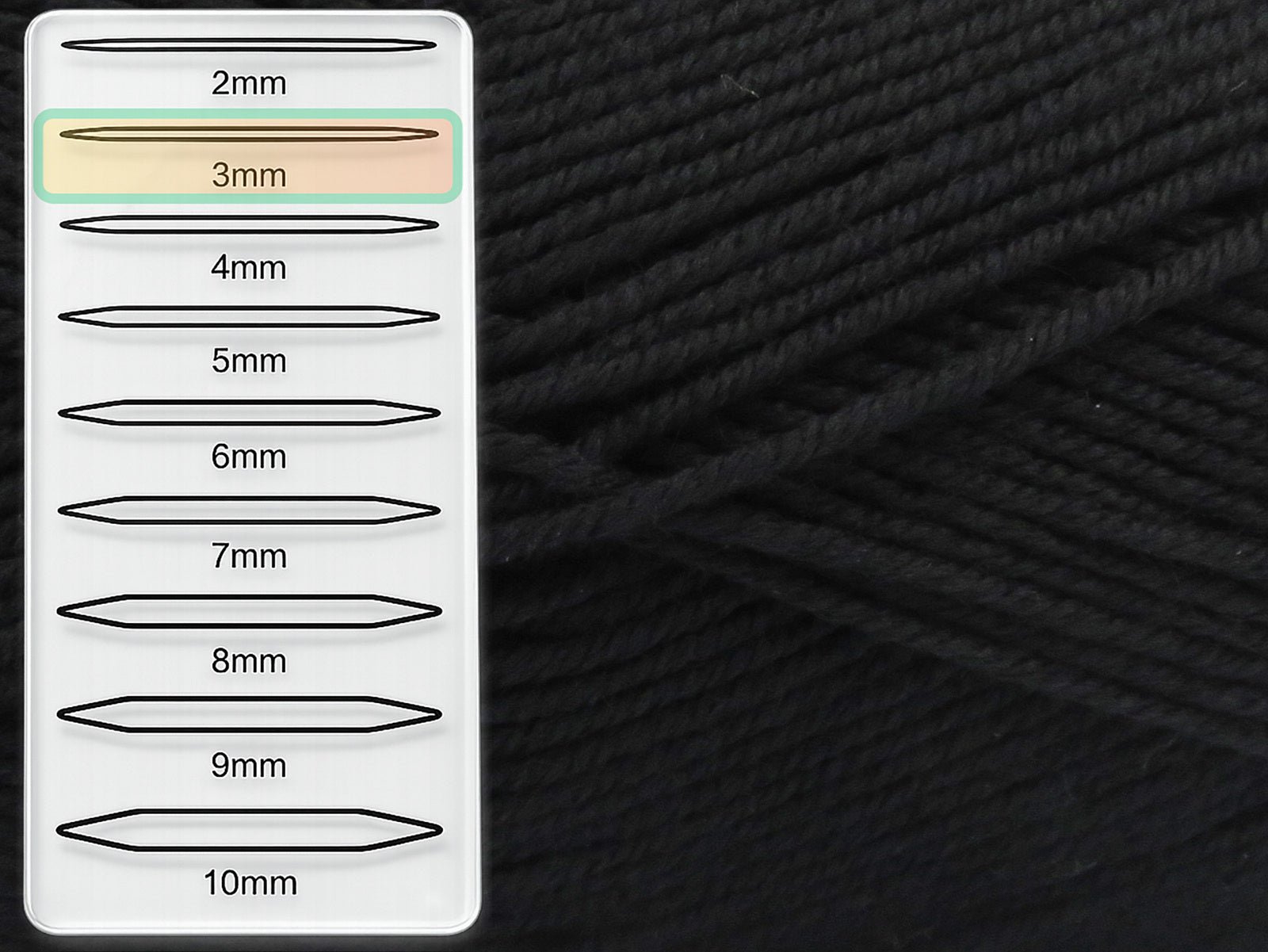 Justin Merino Extrafine Black fnt2-85010