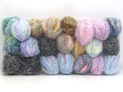 Mixed Lot Multicolor Leftover Yarns fnt2-85038