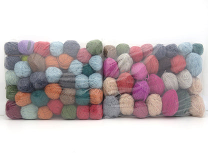 Mixed Lot Multicolor Leftover Yarns fnt2-85048