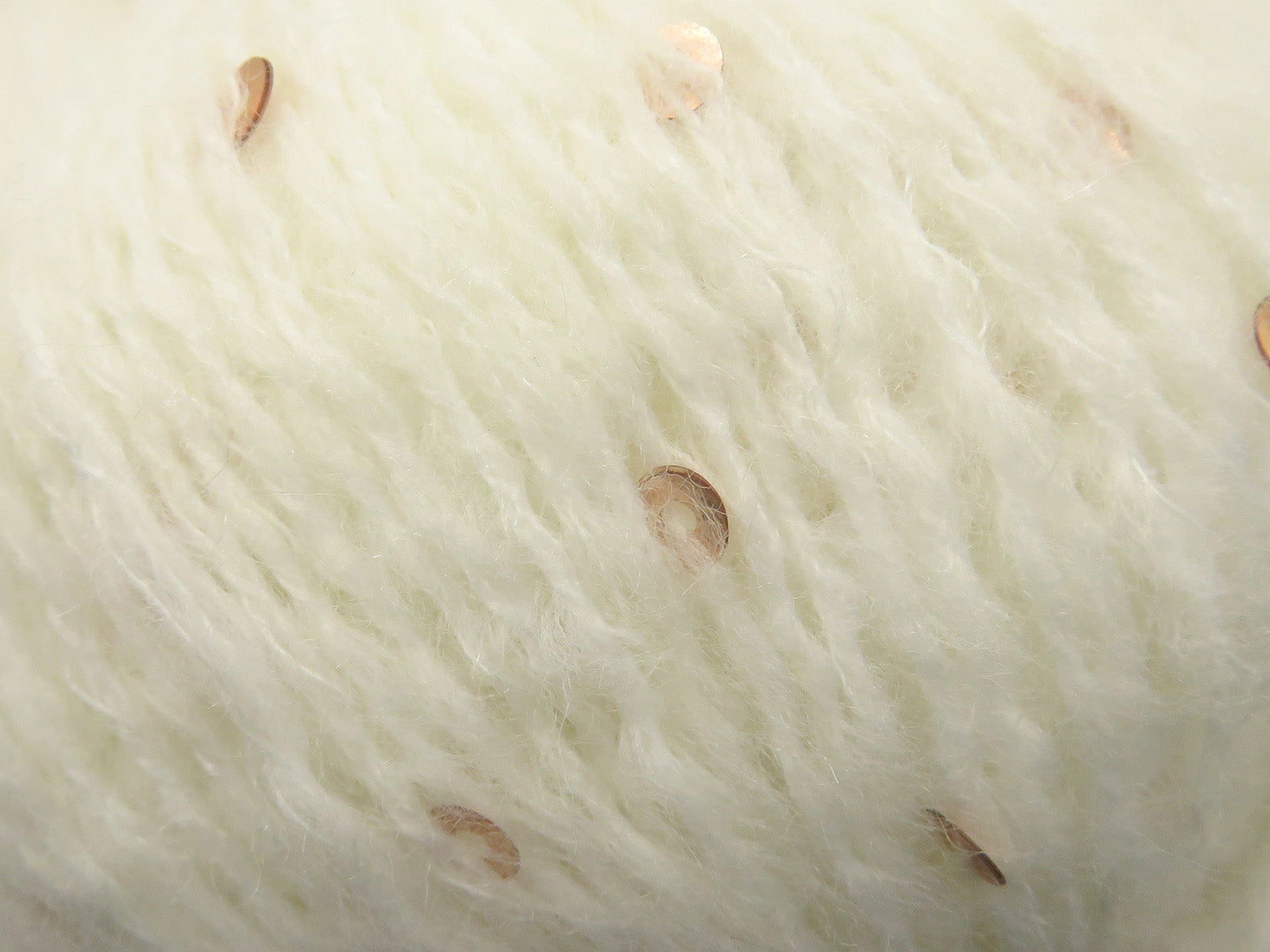 Mohair Paillette White fnt2-85050