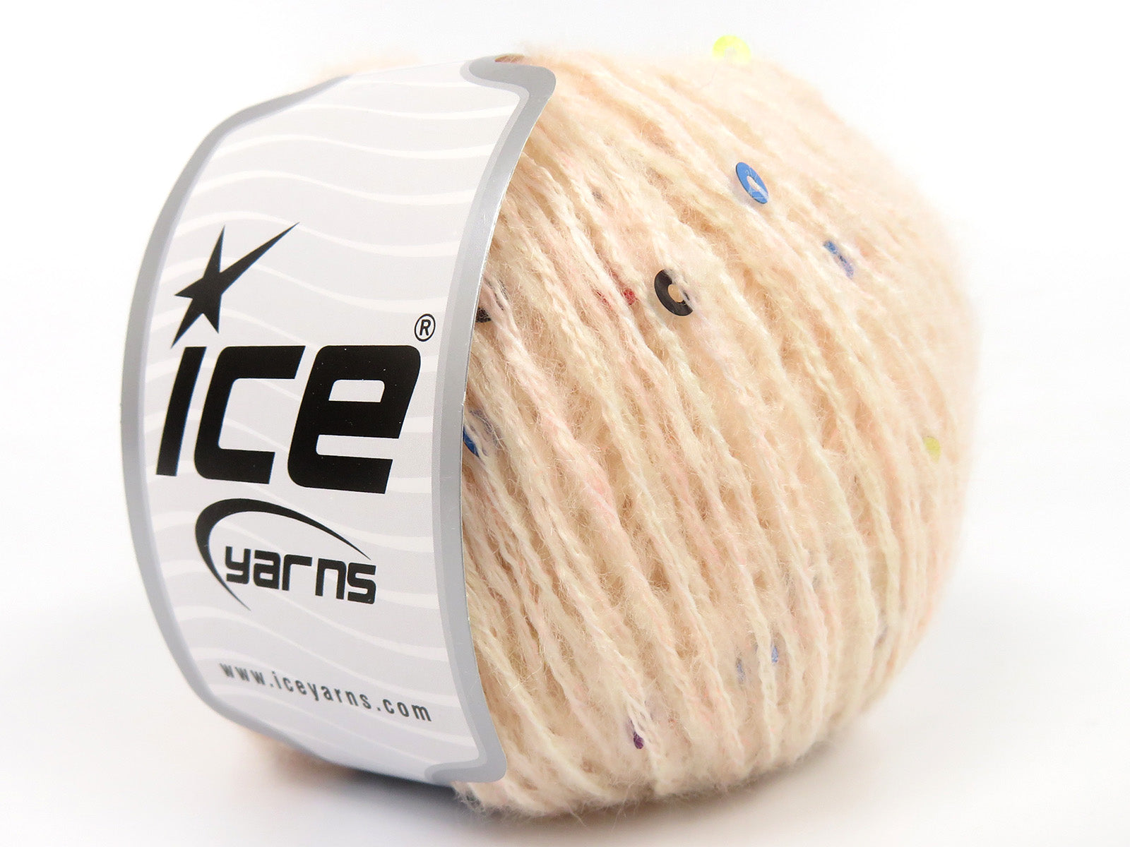 Mohair Paillette Powder Pink fnt2-85053