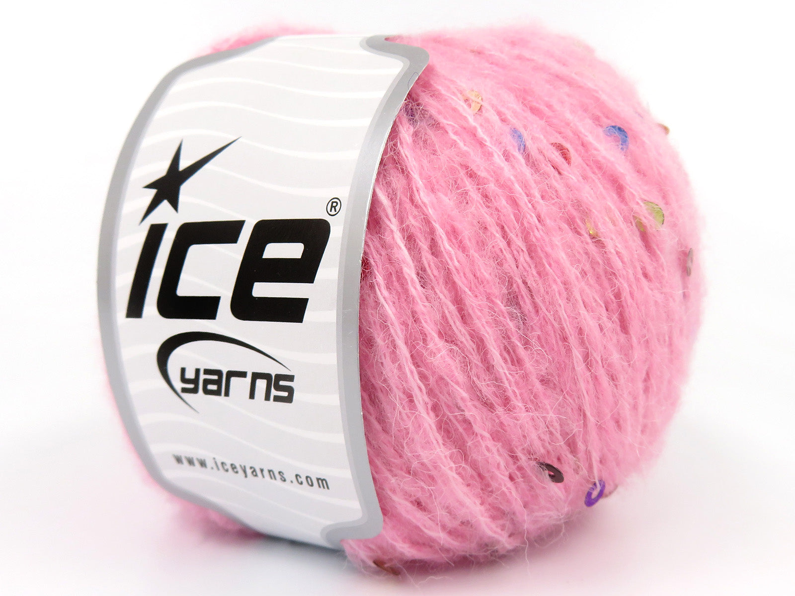 Mohair Paillette Pink fnt2-85056