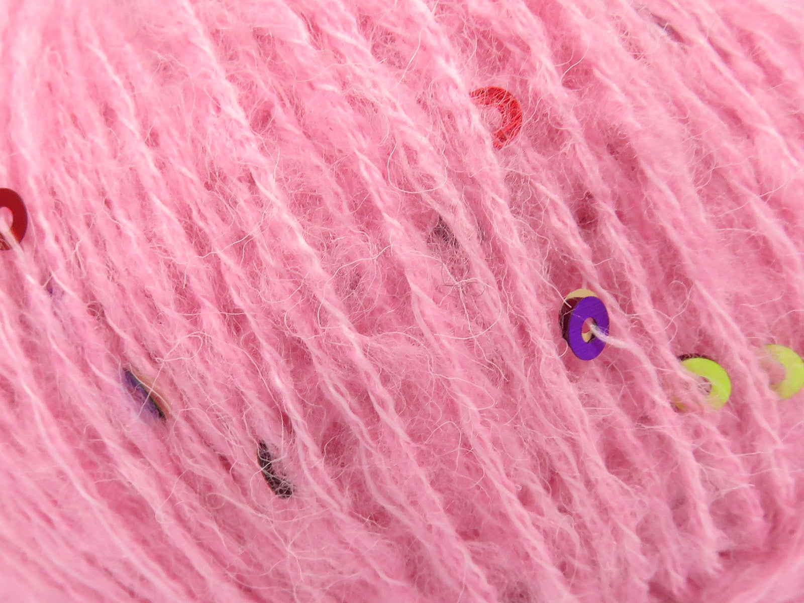 Mohair Paillette Pink fnt2-85056