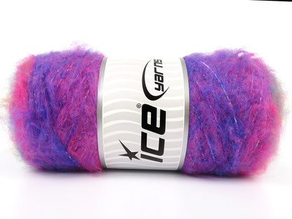 Mohair Roll Purple, Fuchsia, Green, Gold fnt2-85064