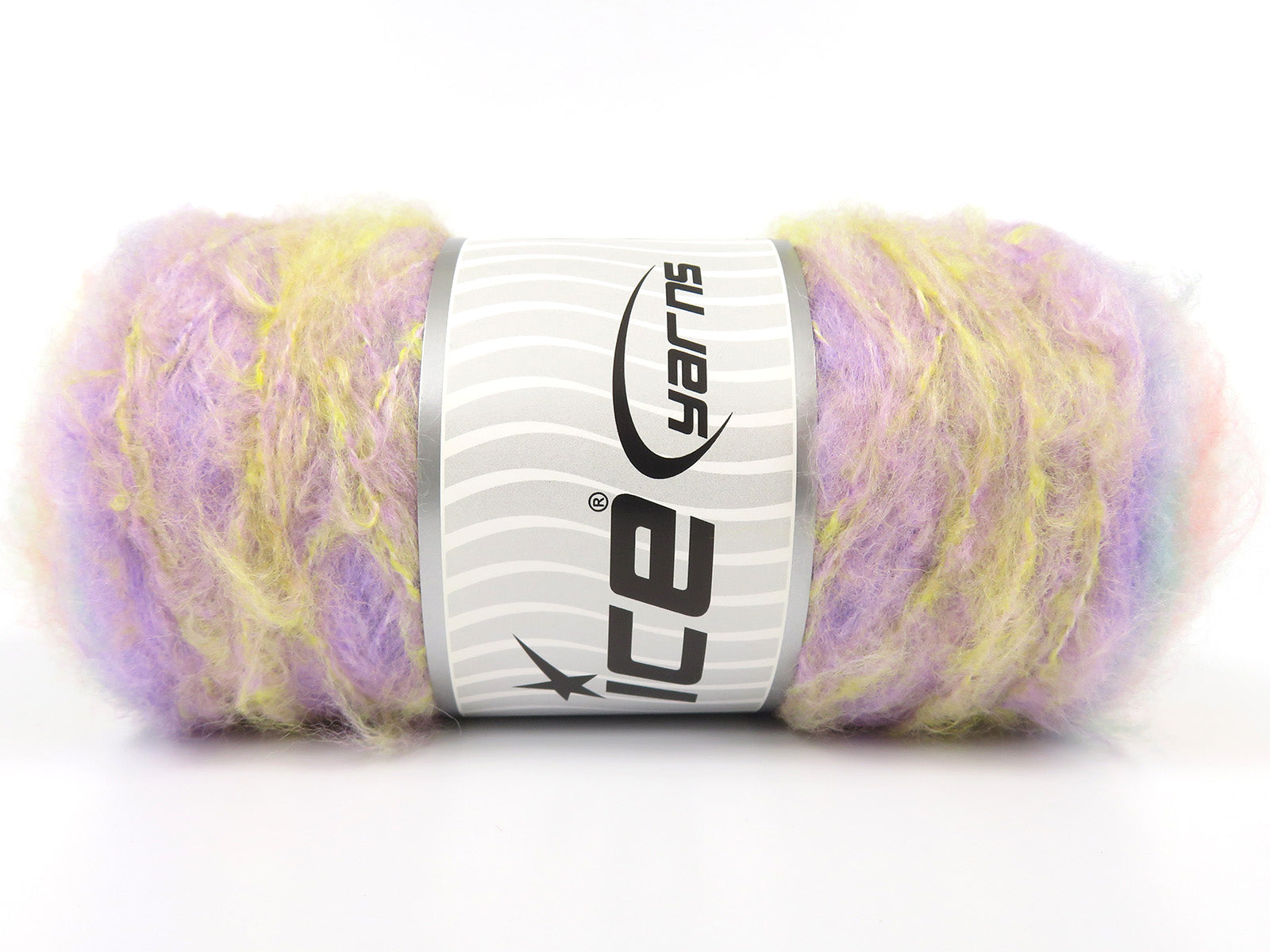 Mohair Roll Mint Green, Yellow, Light Salmon, Lilac fnt2-85065