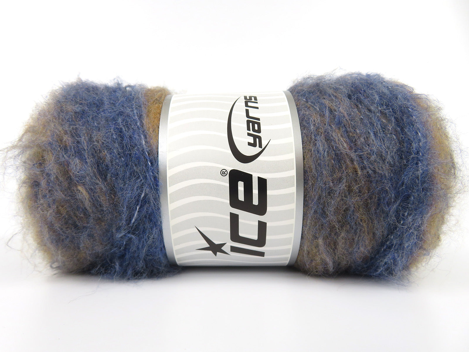Mohair Roll Jeans Blue, Brown Shades fnt2-85067