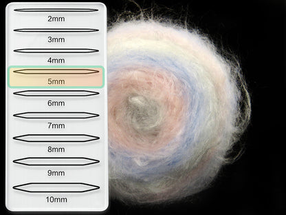 Mohair Roll Ecru, Light Grey, Light Pink, Light Blue fnt2-85068