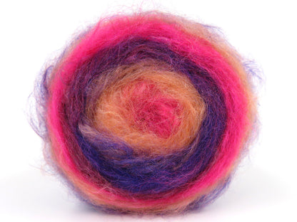 Mohair Roll Purple, Burgundy, Pink, Light Salmon fnt2-85069