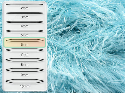 Eyelash 100gr Light Turquoise fnt2-85072