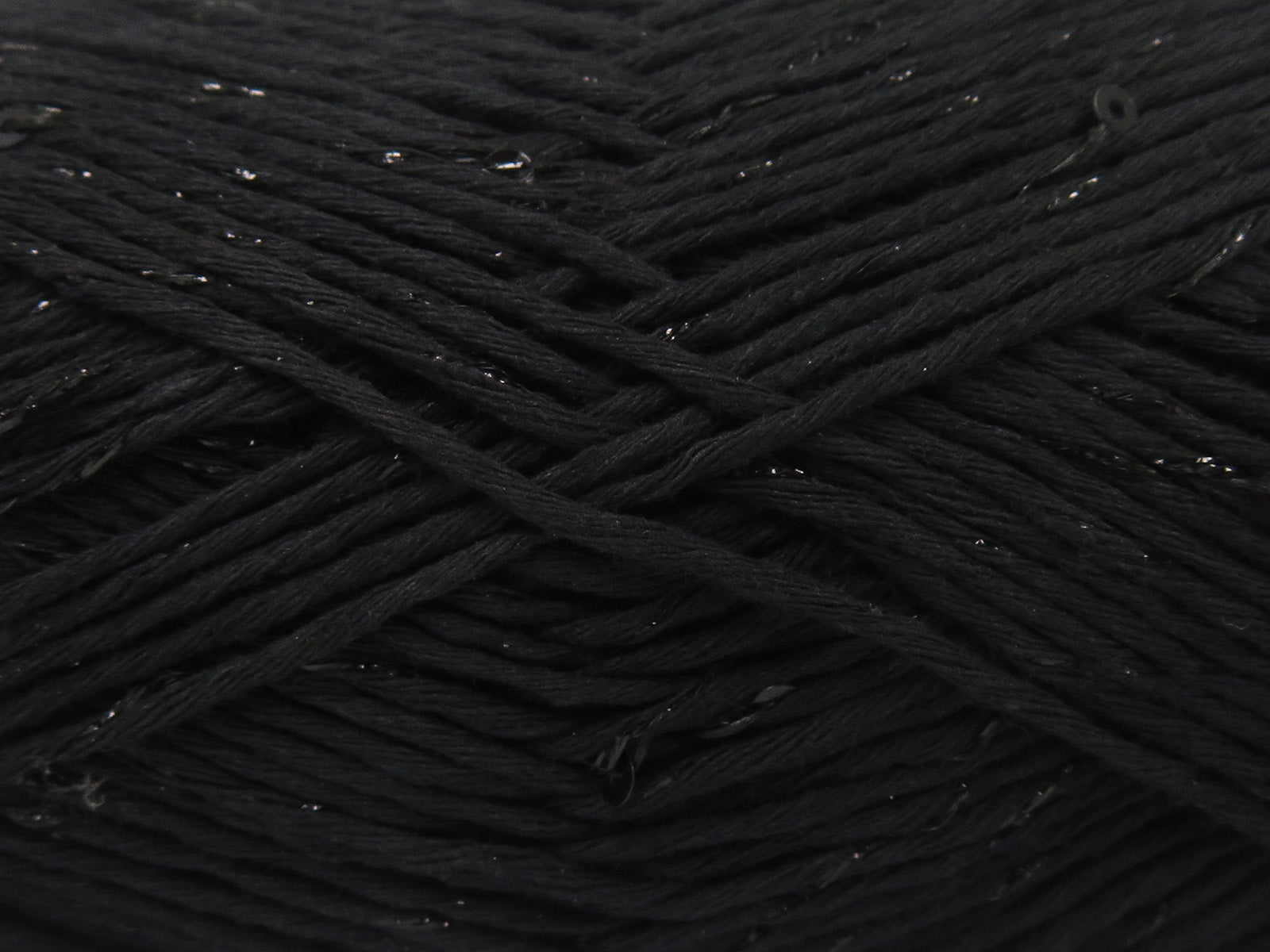 Natural Cotton Paillette Black fnt2-85079