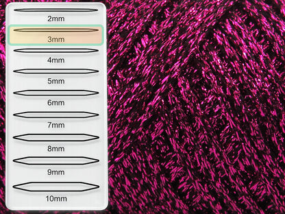 Gleamy Fuchsia, Black fnt2-85084
