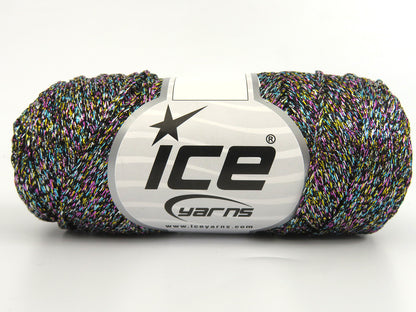 Gleamy Black, Pink, Gold, Turquoise, Silver fnt2-85091