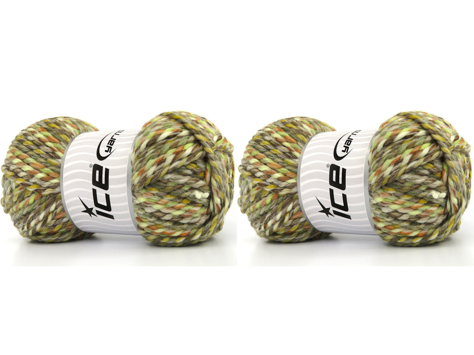 Kathleen Brown, Cream, Grey, Orange, Green fnt2-85096