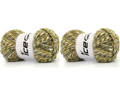 Kathleen Brown, Cream, Grey, Orange, Green fnt2-85096