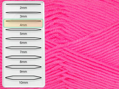 AntiPilling Petite Neon Pink fnt2-85115