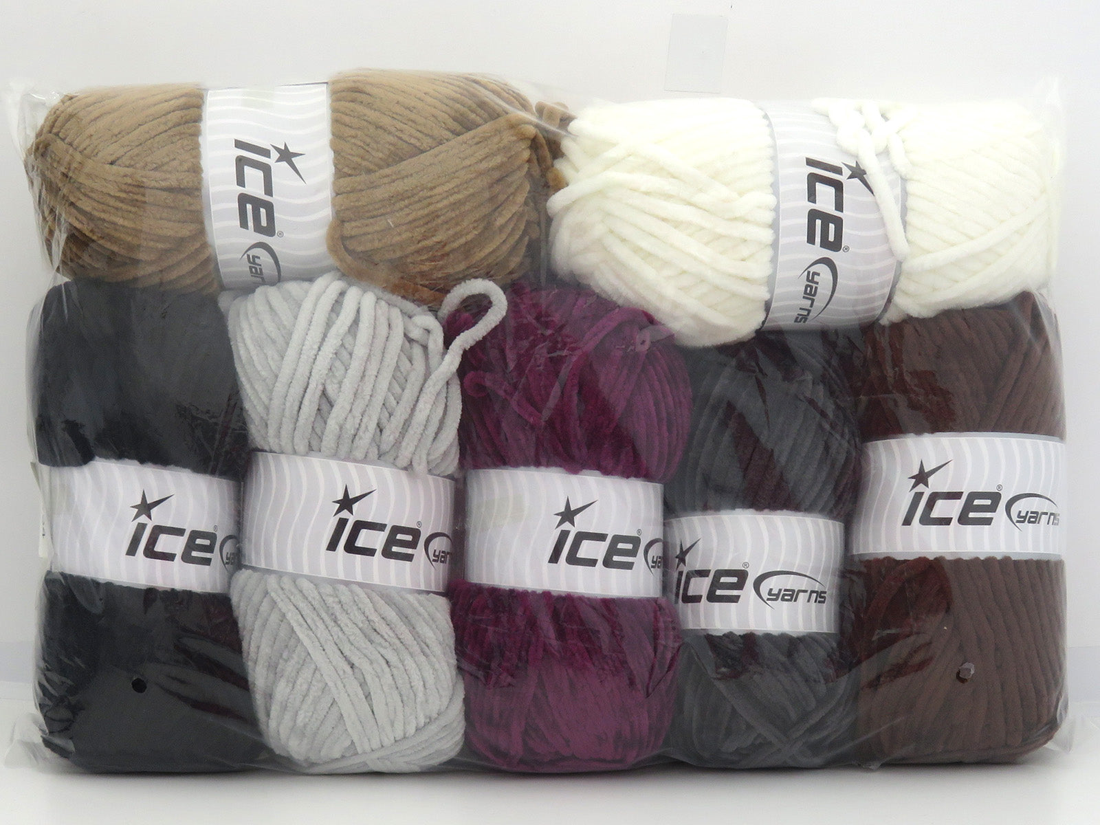 Mixed Lot Multicolor Chenille Baby fnt2-85134