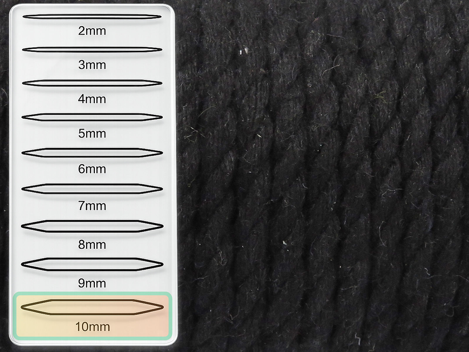 Giant Cotton Cord Black fnt2-85150