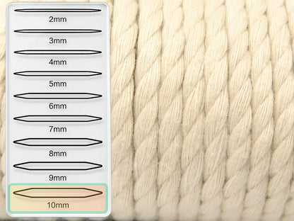 Giant Cotton Cord Light Beige fnt2-85153