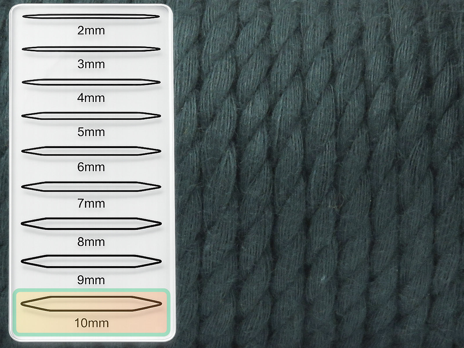 Giant Cotton Cord Dark Green fnt2-85154