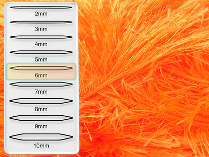 Eyelash 100gr Neon Orange fnt2-85183