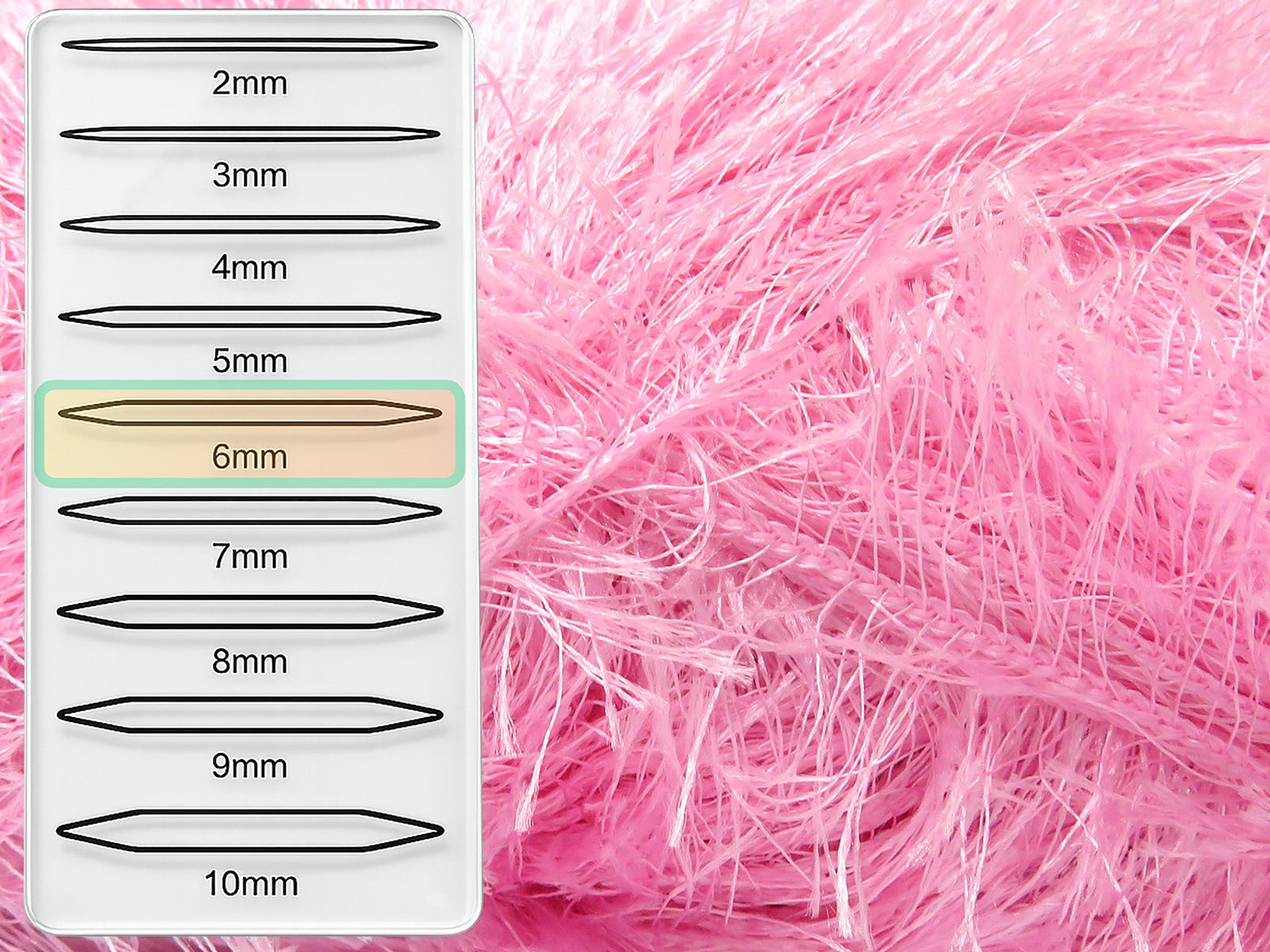 Eyelash 100gr Light Pink fnt2-85185