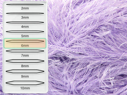 Eyelash 100gr Light Lilac fnt2-85186