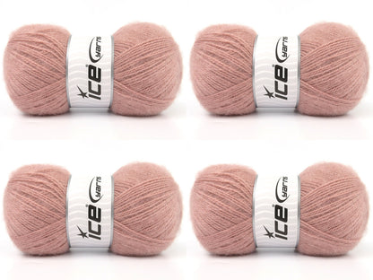 Mohair Pastel Antique Pink  fnt2-85197