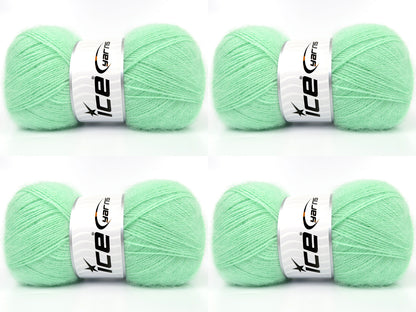 Mohair Pastel Mint Green  fnt2-85199