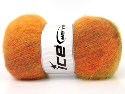 Mohair Pastel Orange Shades, Green Shades  fnt2-85201