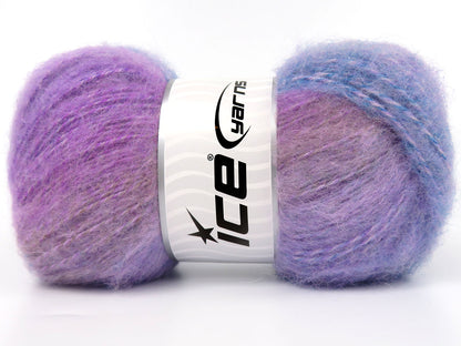 Mohair Pastel Lilac Shades, Blue Shades  fnt2-85202